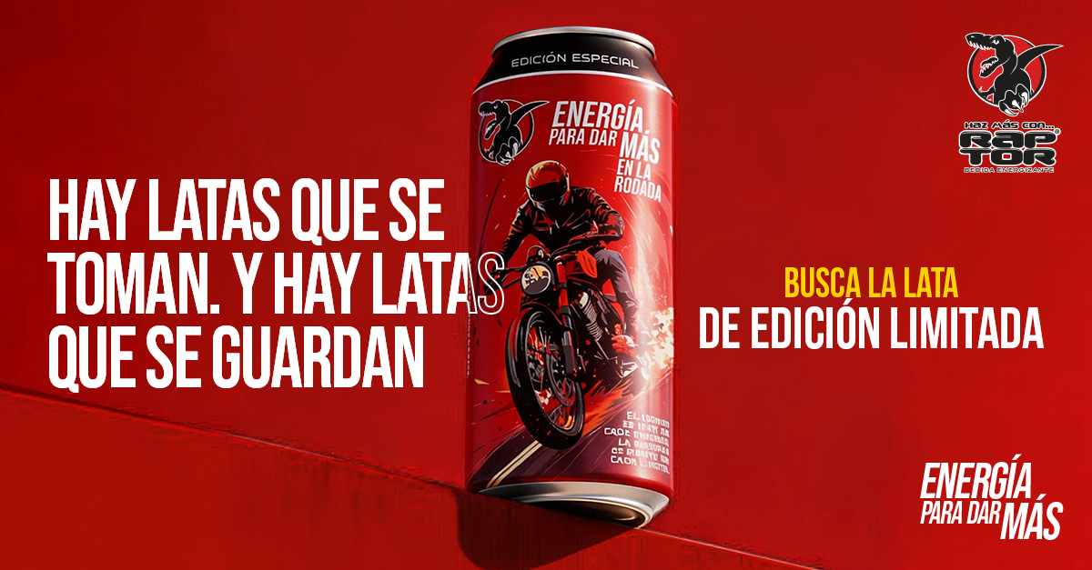 Raptor, patrocinador oficial de laCaravana del Zorro 2026,acompaña a miles de motoristas