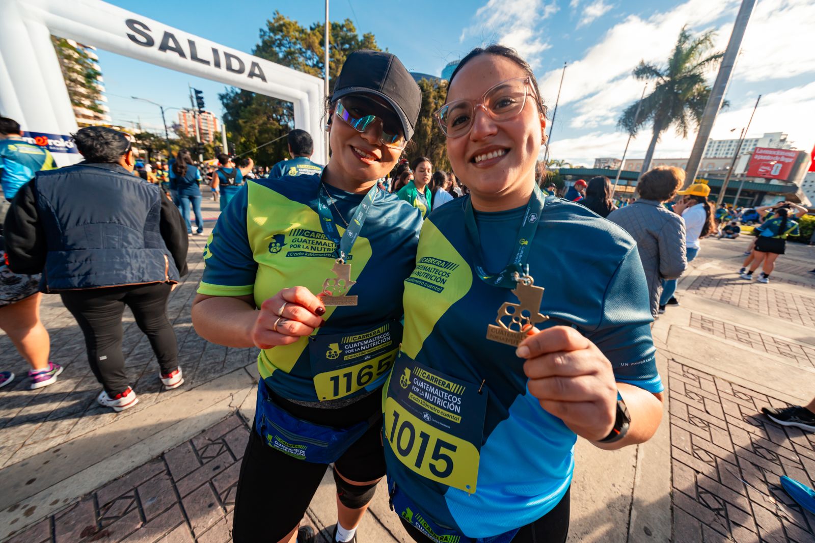 Guatemaltecos por la Nutrición de Castillo Hermanos y+1,500 corredores apoyaron la nutrición infantil
