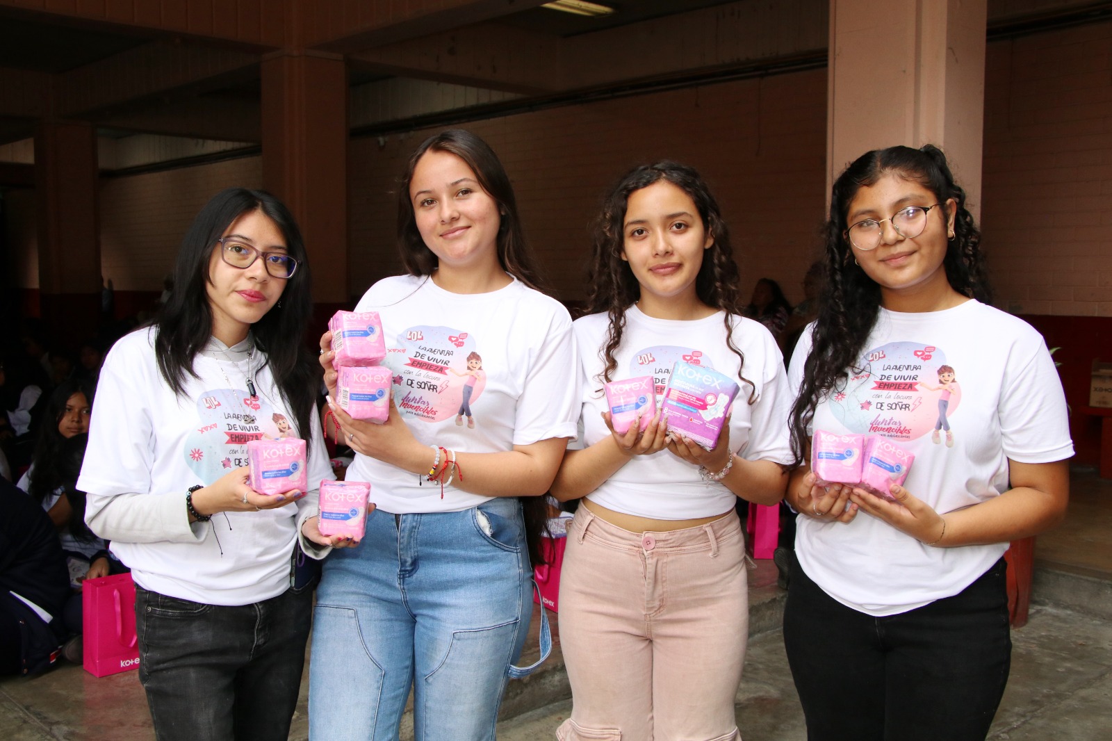 JUNTAS INVENCIBLES Y KOTEX® IMPULSARÁN EL EMPODERAMIENTO DE 15,000 ADOLESCENTES