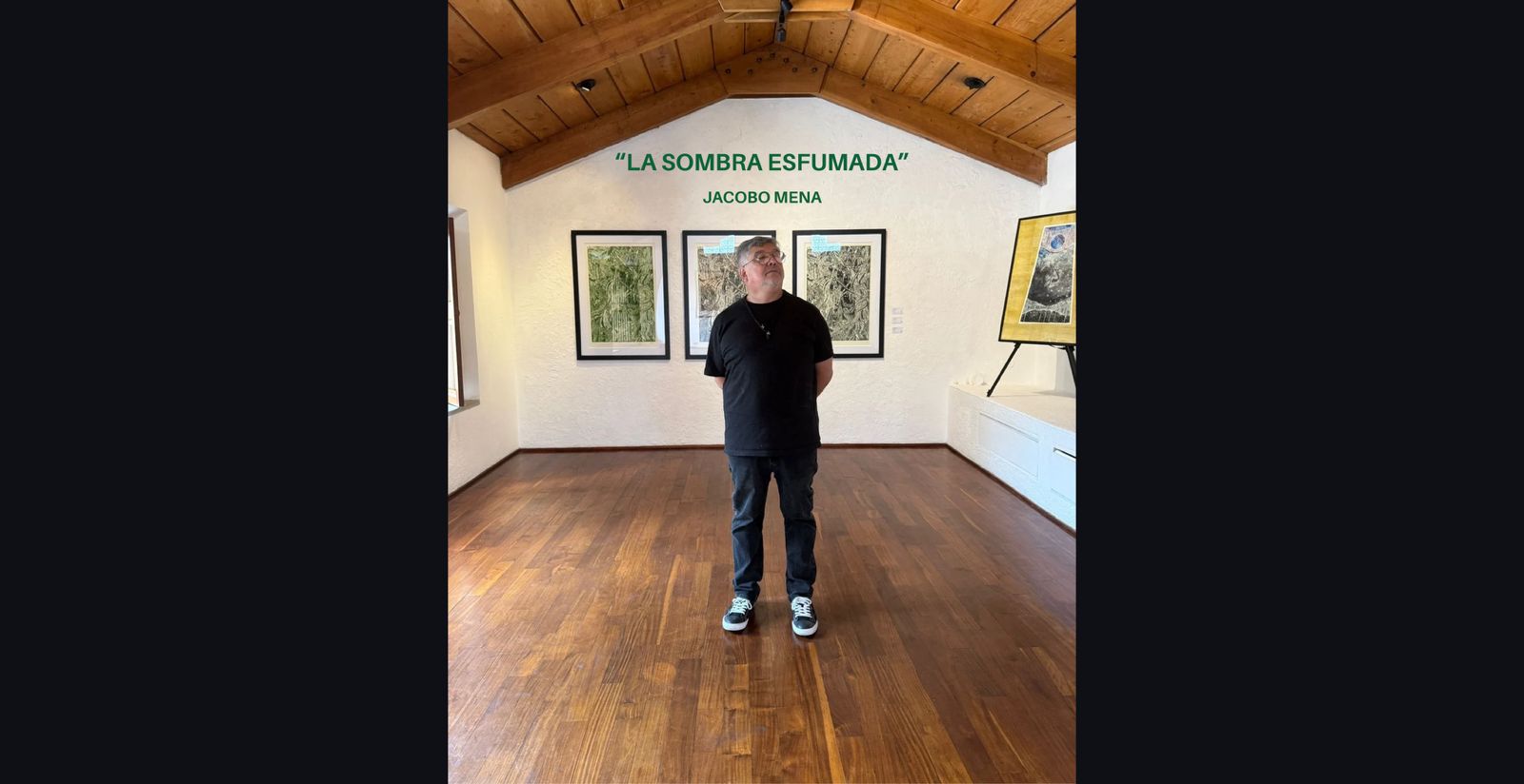 JACOBO MENA PRESENTA “LA SOMBRA ESFUMADA”, UNA REFLEXIÓN SOBRE EL HOMBRE Y SU RELACIÓN CON LA NATURALEZA