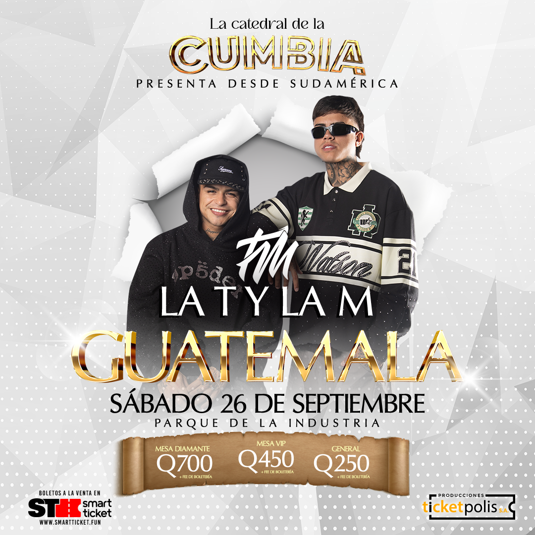 La T y La M traerá a Guatemala el sonido de la nueva cumbia argentina