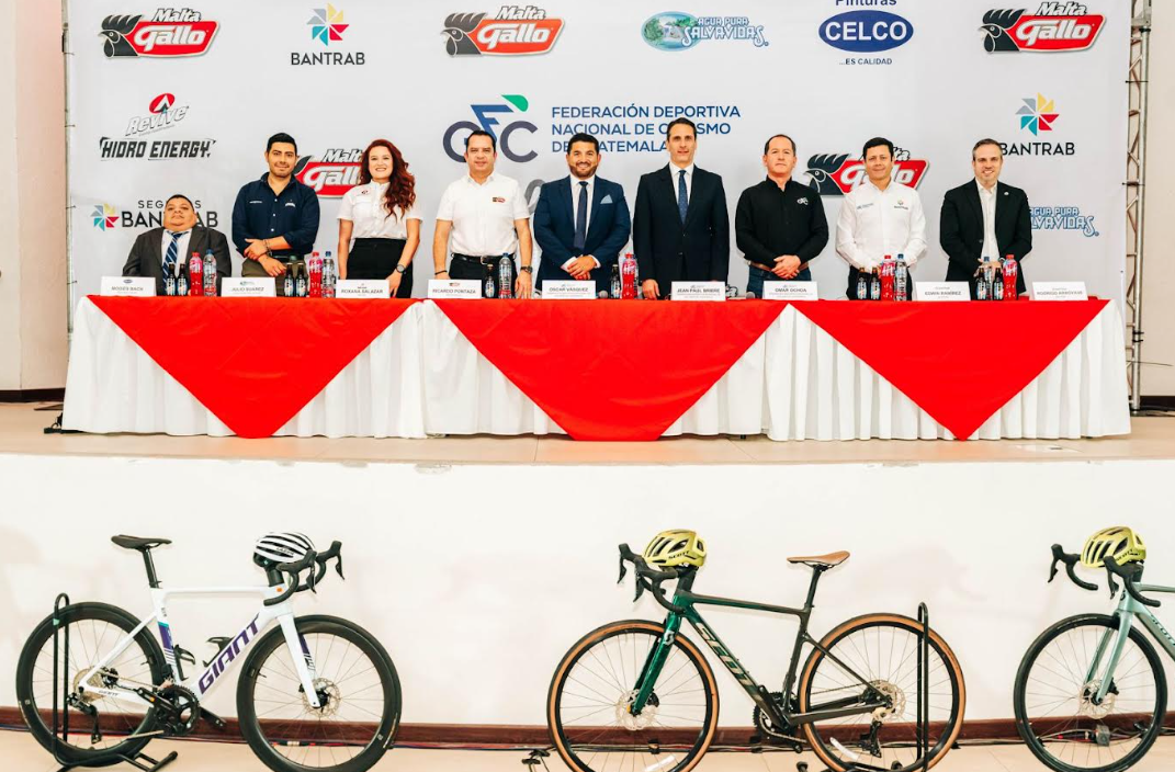 MALTA GALLO IMPULSA LA VUELTACICLÍSTICA A GUATEMALA, LA MÁXIMAFIESTA DEL CICLISMO NACIONAL